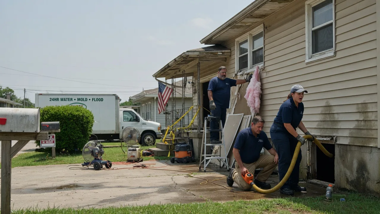 Water Damage Repair in Newton, TX near me